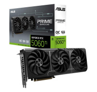 ASUS VGA NVIDIA GeForce RTX 5060 Ti PRIME OC 16G, 16GB GDDR7, 3xDP, 1xHDMI