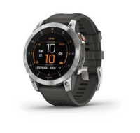 Garmin epix™ (Gen 2) – Standard Edition | 47 mm, Slate Steel / Black Band, EU