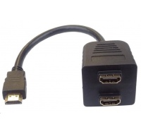 PREMIUMCORD Adaptér HDMI M - 2x F (rozdvojka, 1.3)