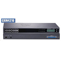 Grandstream GXW4216, IP analogová brána, 16x FXS portů, 1 × RJ45 10/100/1000 Mbps