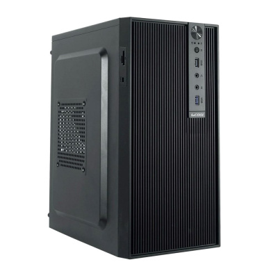 1stCOOL skříň STEP 6, micro tower, AU, USB 3.0, bez zdroje, černá