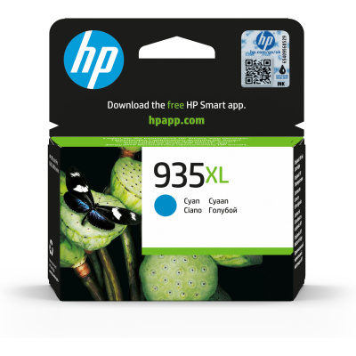 HP 935XL Cyan Ink Cartridge, C2P24AE (825 pages)