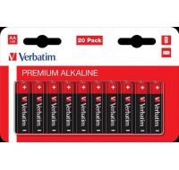 VERBATIM  Alkalická Baterie AA 20 Pack / LR6