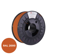 C-TECH Filament  PREMIUM LINE TPU 90A flexibilní žlutooranžová RAL2000