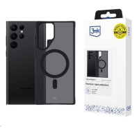 3mk ochranný kryt Smoke MagCase pro Samsung Galaxy S22 Ultra 5G
