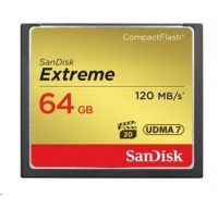 SanDisk Compact Flash 64GB Extreme (R:120/W:85 MB/s) UDMA7