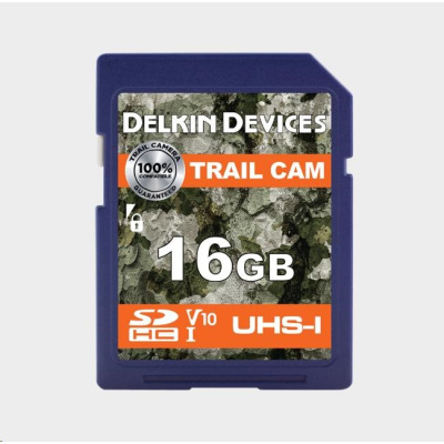 Delkin SDHC Trail Cam R100/W30 (V10) 16GB