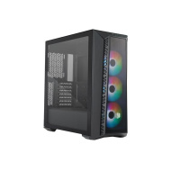 Cooler Master case MasterBox 520 Mesh, ATX, bez zdroje, průhledná bočnice, černá