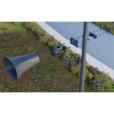 UBNT AI Horn Speaker černý