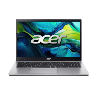ACER NTB Aspire Go 15 (AG15-32P-3249),iCore 3 N355,15.6"FHD,16GB,512GB SSD,Intel Graphics,W11H,Silver