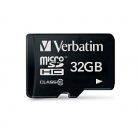 VERBATIM MicroSDHC karta 32GB Premium, U1