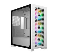 Cooler Master case Elite 301, mini-ITX, 3x 120mm ARGB Fan, bez zdroje, bílá