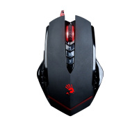 A4tech BLOODY V8 herní myš, až 3200DPI, V-Track technologie, 160KB paměť, USB, CORE 2, kovové podložky