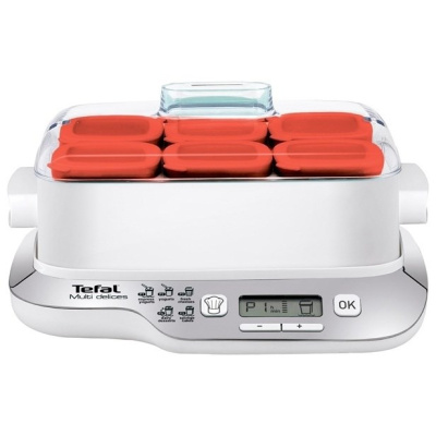 Tefal YG660 jogurtovač, 600 W, 6 nádob, bílá