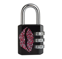 Master Lock Kombinační visací zámek 1509EURDKISS - 30mm