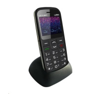 WG - Mobilní telefon WG8 C, tlačítkový, černá