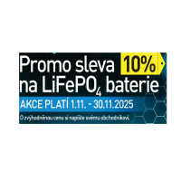 AVACOM A2D2 Baterie pro LiFePO4 12,8V 200Ah M8 (REPT cells)