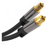 PremiumCord Kabel Toslink M/M, 6mm, 1,5m, černá