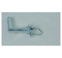 Držák antény na balkón s vinklem, galvanický zinek, délka 20cm