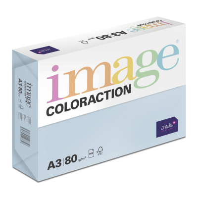 Antalis Papír Image Coloraction Iceberg - ledově modrá (OBL70) A3 (80g/500ks)