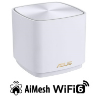 ASUS ZenWiFi XD4 Plus 1-pack white Wireless AX1800 Dual-band Mesh WiFi 6 System