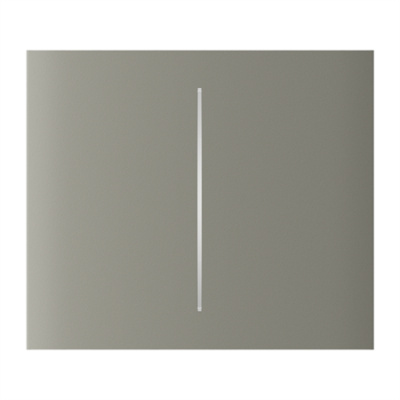 Ajax  CenterButton (2-gang) vertical - Středové dvou tlačítko, vertikální instalace, olivová