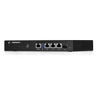 UBNT EdgeMAX EdgeRouter 4 [1GHz quad-core CPU, 1GB RAM, EdgeOS, 3 gigabitové porty + 1xSFP slot, fanless] - rozbaleno