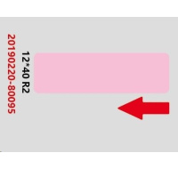 Niimbot štítky RP 12x40mm 155ks Pink pro D11 a D110