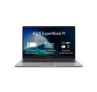 ASUS NTB ExpertBook P1 (P1503CVA-S71160X), i3-1315U, 15.6" 1920x1080, 8GB, 256GB SSD, UHD, W11 Pro, Misty Grey