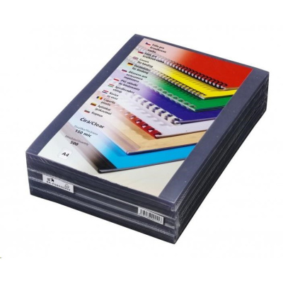 Fólie  PRESTIGE  A4 150 mic čiré 500 ks