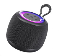 WG - Bluetooth Speaker WG AuraBeats, 5W, TWS, LED, černá
