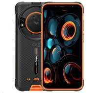 Smartphone Ulefone Power Armor 16S 4G 8GB 128GB, Black w Orange [No Charger], EU