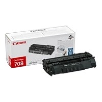 Canon TONER CRG-708 černý pro LBP3300, LBP3360 (2 500 str.)