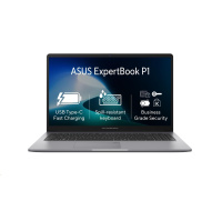 ASUS NTB ExpertBook P1 (P1503CVA-S7I516512), i5-13420H, 15.6" FHD, 16GB, 512GB SSD, UHD, No OS, Misty Grey