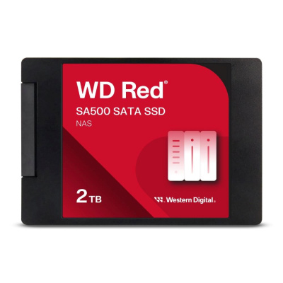 WD RED SSD 3D NAND WDS200T2R0A 2TB SATA/600 Powered by SanDisk, (R:560, W:530MB/s), 2.5"