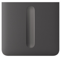 Ajax  SideButton (Dimmer) vertical - Boční kryt stmívatelného tlačítka, vertikální instalace, šedá