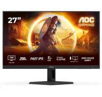 AOC MT 27" 27G4HRE - 1920x1080,IPS,200Hz,HDR10,2xHDMI,1xDP,Repro