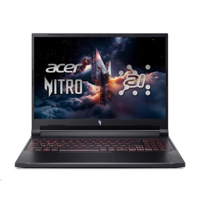 ACER NTB Nitro V 16 AI (ANV16-42-R2C2),R5-240,16"WUXGA,16GB,1TB SSD,RTX 5060,Linux,Black