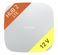 Ajax Hub 2 4G (8EU/ECG) ASP 12V white