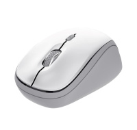 TRUST Myš YVI+, Bezdrátová, Eco, bílá - bluetooth + wifi