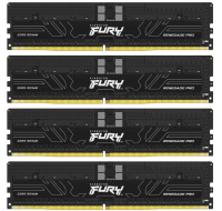 KINGSTON DIMM DDR5 64GB (Kit of 4) 6000MT/s CL32 FURY Renegade Pro ECC Reg PnP