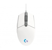 Logitech Gaming Mouse G102 2nd Gen LIGHTSYNC, USB, EER, White