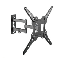 Výsuvný držák Brateck LPA68-443 pro TV 23"-55" 30kg polohovatelný nástěnný