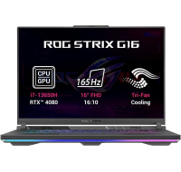 ASUS NTB ROG Strix G16 (G614JZ-NEBULA014), I9-13980HX , 16" 2560x1600,32GB,1TB SSD, RTX4080, bez OS, Gray