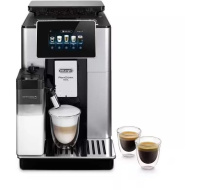 DeLonghi PrimaDonna Soul ECAM 610.55.SB automatický kávovar, 1450 W, 19 bar, vestavěný mlýnek, chytrý, mléčný systém