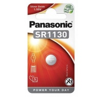 PANASONIC Stříbrooxidové - hodinkové baterie SR-1130EL/1B 1,55V (Blistr 1ks)