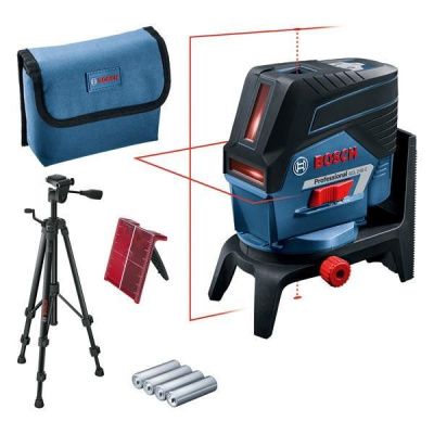 Bosch GCL 2-50 C kombinovaný laser, Bluetooth pro aplikaci Levelling, stavební stativ, 4x baterie 1,5 V LR6 (AA)