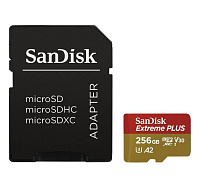 SanDisk micro SDXC karta 2TB Extreme PLUS (200 MB/s Class 10, UHS-I U3 V30) + adaptér