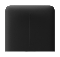 Ajax  SideButton (2-gang) vertical - Boční dvou tlačítko, vertikální instalace, černá