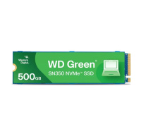 WD GREEN SSD NVMe 500GB PCIe SN350, Geb3 8GB/s, (R:2400/W:1650 MB/s)